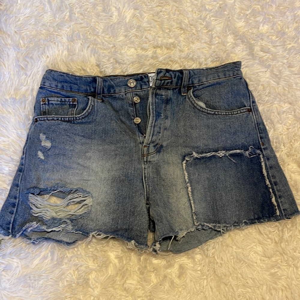 Bdg Patchwork Shorts - Size 32 - image 1